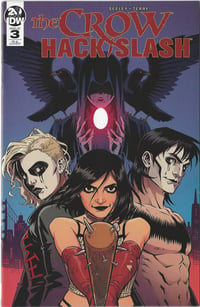 The Crow Vs Hack Slash #3 (Rebekah Isaacs Cover)