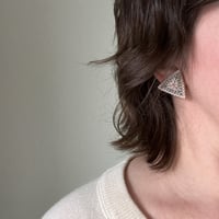 Image 2 of Ashley No 2 Hand-Beaded Earrings