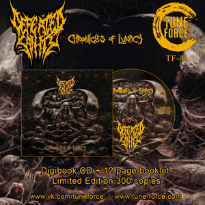 Image of DEFEATED SANITY	Chronicles of Lunacy	Digibook CD/TAPE