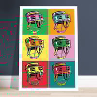 Image 1 of Tough Nut • GAA Hurling Pop Art Print