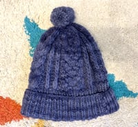 Image 1 of Chamula Monitaly yuketen hand woven merino wool cap hat, made in Mexico