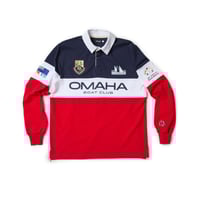 Image 1 of OMAHA BOAT CLUB - RUGBY JERSEY