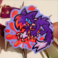 Image 1 of EMO SCOURGE 3" Vinyl Sticker