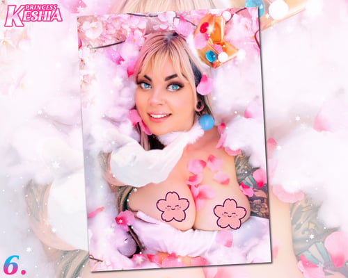 Image of KAWAII KESHIA Princess Keshia Cosplay Signed Prints - Free Shipping Worldwide