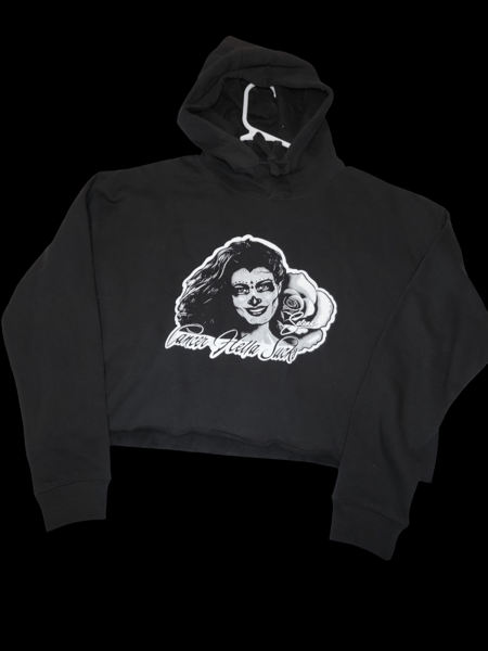 Image of Selena forever (crop hoodie)
