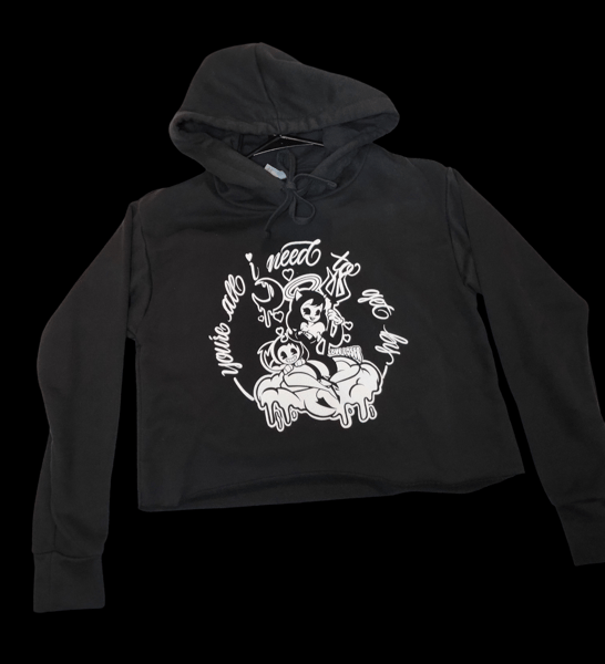 Image of Angel baby (crop hoodie)