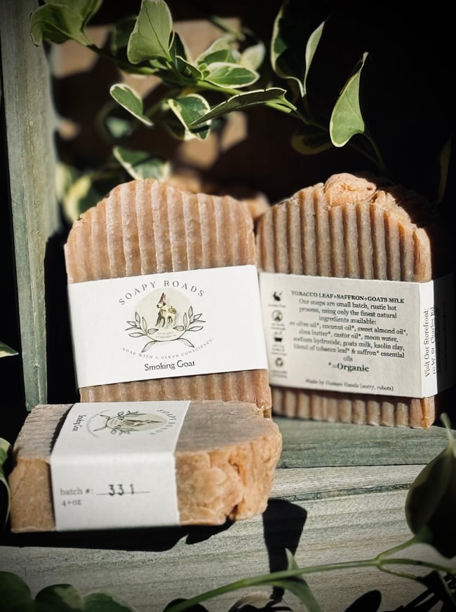 Smoking Goat (Tobacco Leaf + Saffron + Goats Milk)