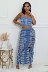 Image 3 of Victoria Denim Set 