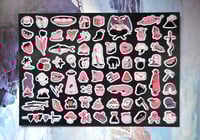 Image 2 of MISC sticker sheet