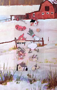 Image 2 of HOUSE FIRE sticker sheet