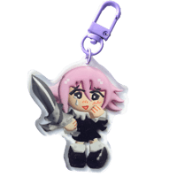 Image 2 of LOW-POLY CRONA ACRYLIC CHARM 
