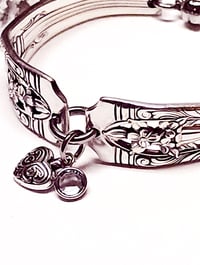 Image 2 of Vintage Spoon Bracelet with Charms
