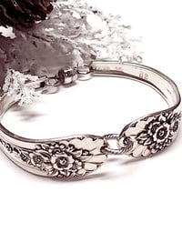 Image 3 of Vintage Jubilee 1953 Silverware Spoon Bracelet