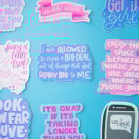 Image 3 of Enjoy Where You Are Now Sticker