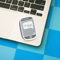 Image 3 of Lol Bye Text Sticker