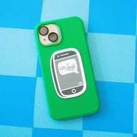 Image 1 of Lol Bye Text Sticker