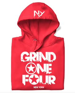 Image of LIMITED EDITION GRIND ONE FOUR HOODIE