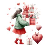 Image 4 of Teen Girl Organic Lip Balm Holiday Gift Set - Pack of Four! 