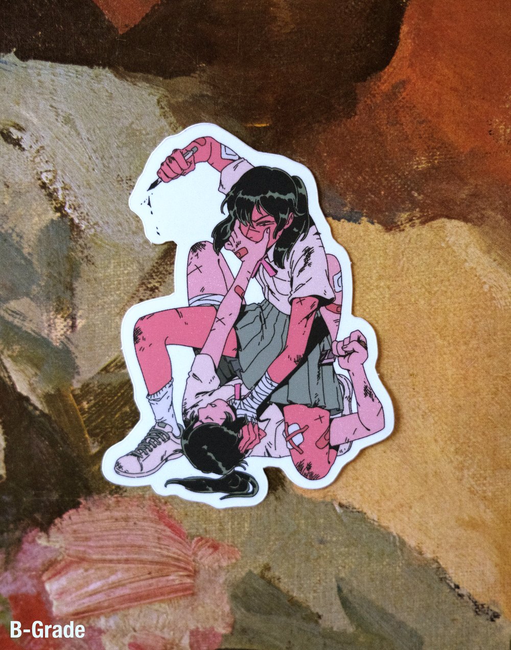 LAST BITCH STANDING sticker