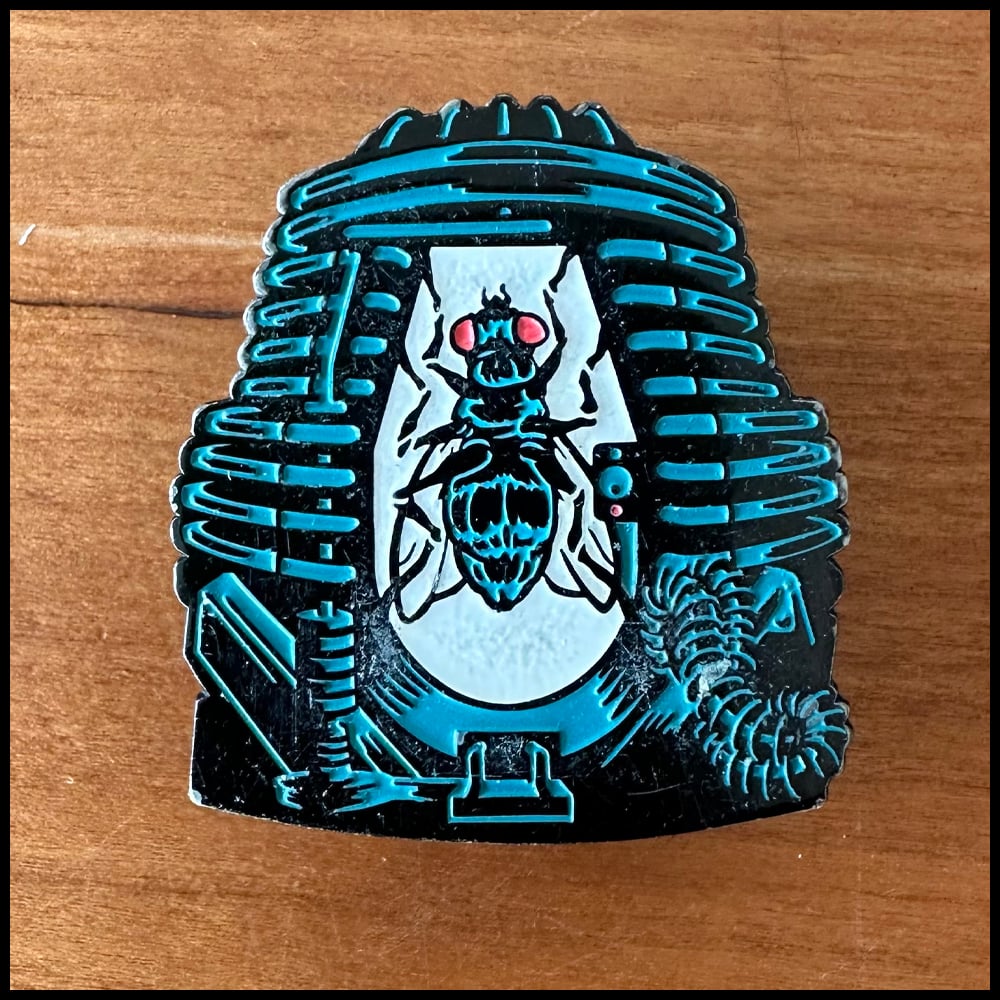 Image of Glow in the Dark "The Fly" Pin