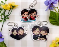 Image 2 of Jikook AYS?! Acrylic Keychains