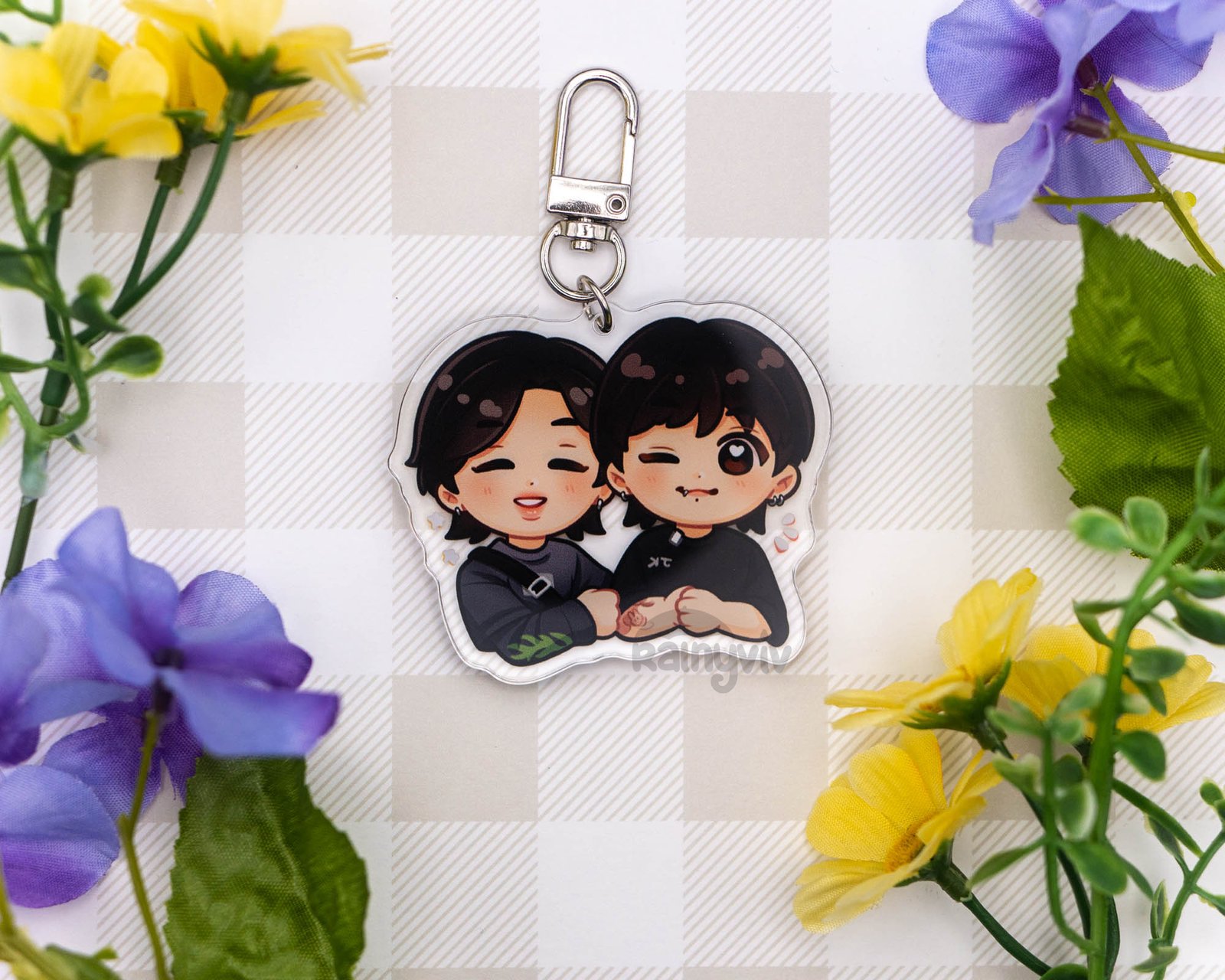 Jikook AYS?! Acrylic Keychains | RainyViv