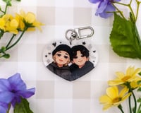 Image 7 of Jikook AYS?! Acrylic Keychains