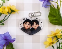 Image 7 of Jikook AYS?! Acrylic Keychains 