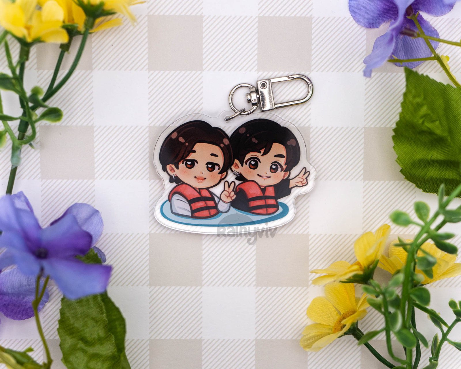 BTS Jimin jungkook グクミン　アクキー Jikook AYS?! Acrylic Keychains | RainyViv