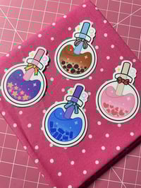 Boba Potion Vinyl Stickers