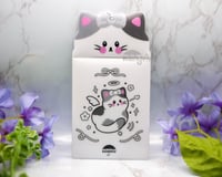 Image 2 of Monochrome Kitty Photocard Holder