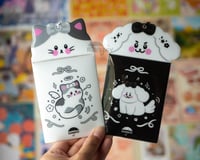 Image 5 of Monochrome Kitty Photocard Holder