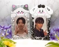 Image 3 of Monochrome Puppy Photocard Holder