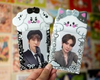 Image 4 of Monochrome Puppy Photocard Holder