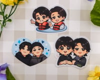 Image 1 of Jikook AYS?! Vinyl Stickers