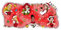 Image 2 of Christmas princess UVDTF cup wrap