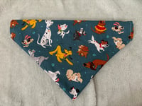 Image 1 of Cartoon Dog Collar Bandana