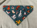 Image of Cartoon Dog Collar Bandana