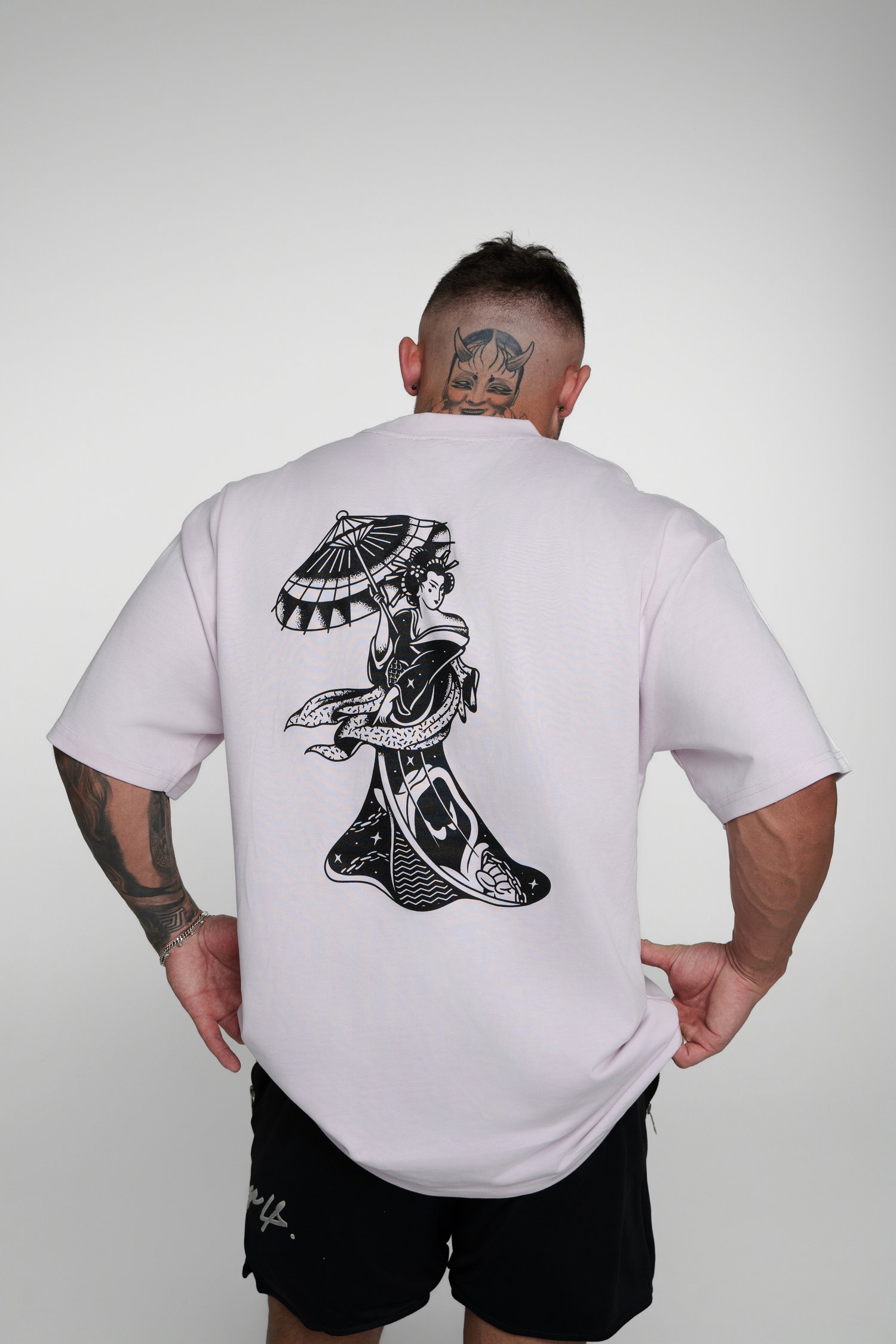 Image of Can’t Catch Us Heavy Weight Tee - Orchid
