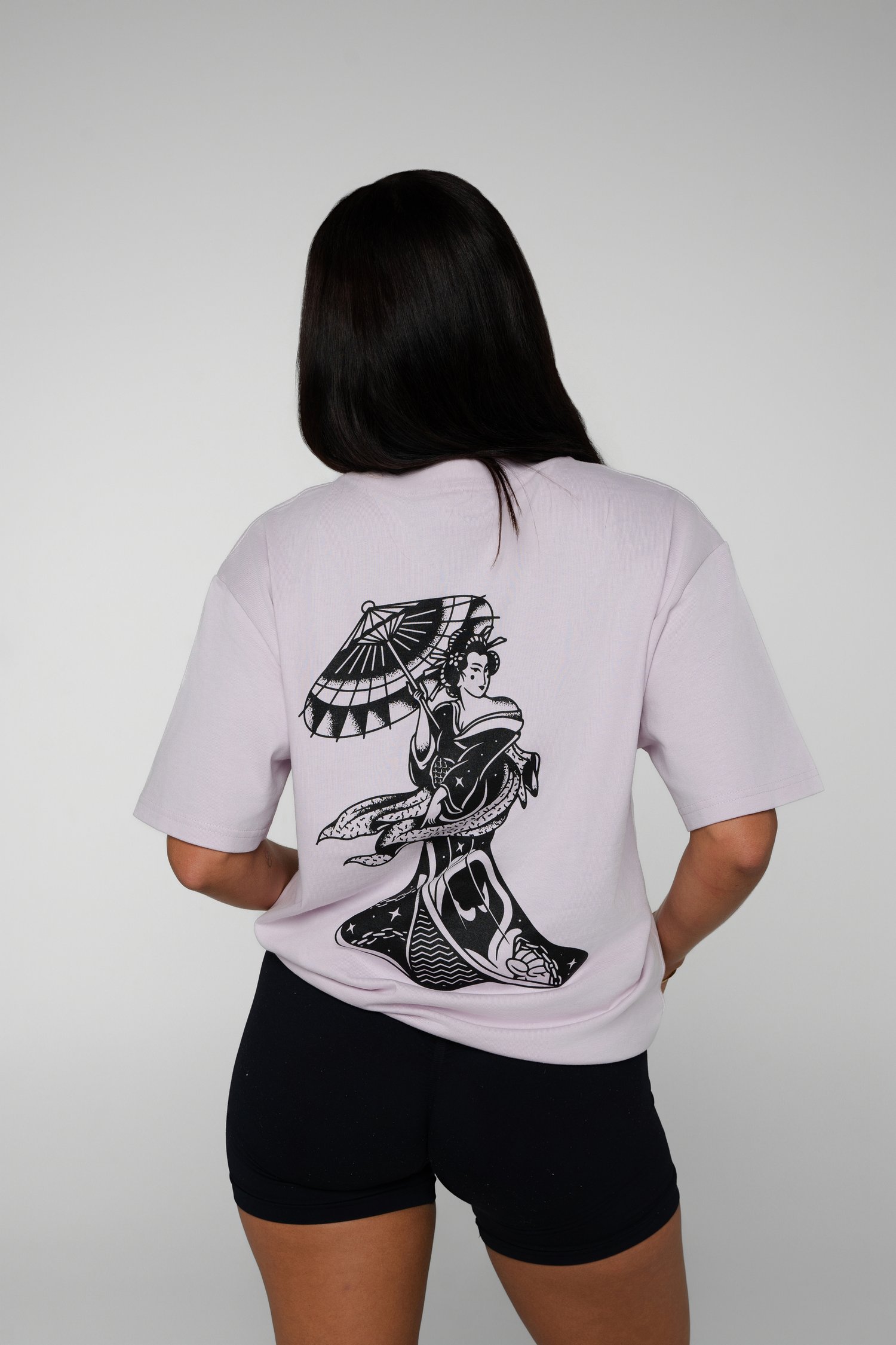 Image of Can’t Catch Us Heavy Weight Tee - Orchid