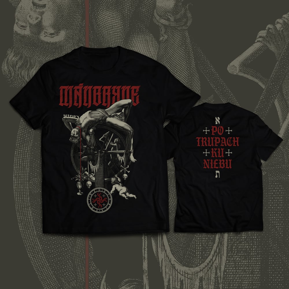 Image of MANBRYNE - Po trupach ku niebu (T-SHIRT)
