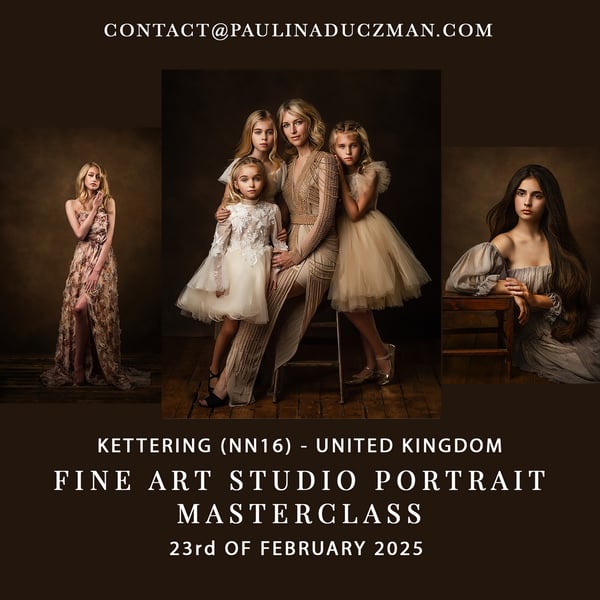 Image of FINE ART STUDIO PORTRAIT MASTERCLASS - 23rd OF FEBRUARY 2025