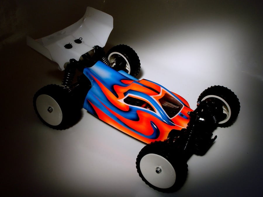 Image of PHAT BODIES 'PHAT HEAD' bodyshell for LC Racing EMB-1 WLTOYS 144010 Team Associated Refelx 14b