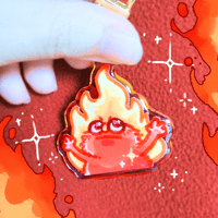 ★ ELMO FIRE RAINBOW KEYCHAIN ★