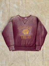 Image 2 of 50/60s SUPER FADED TUCKER TIGERS SINGLE-V SWEATSHIRT