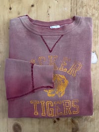 Image 1 of 50/60s SUPER FADED TUCKER TIGERS SINGLE-V SWEATSHIRT