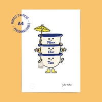 Image 3 of Bols en Tribu - Affiche personnalisable - Choix multiples
