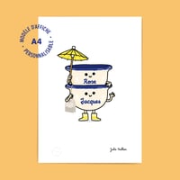 Image 4 of Bols en Tribu - Affiche personnalisable - Choix multiples