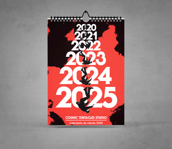 Image of CALENDARIO DE MIERDA 2025 / Reserva