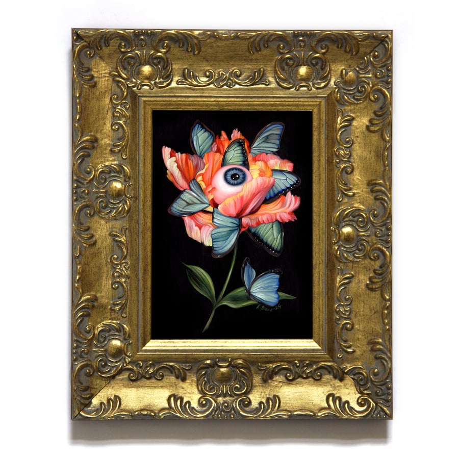 Image of 'Blood Lost' Original Framed Oil Painting